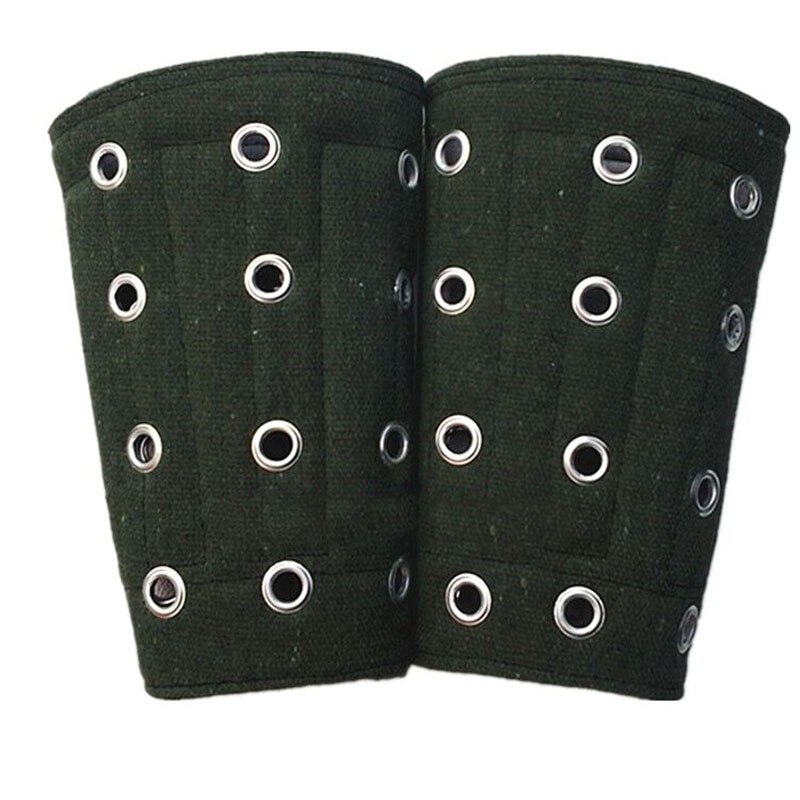 1 Pair Anti-cut Safety Sleeves Wrist Arm guards Glass factory Anti-scratch Wear-resistant Work Labor protection sleeves: dark green