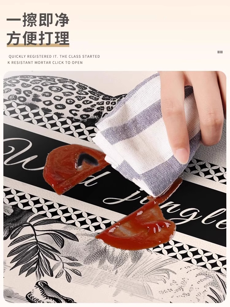 Super Absorbent Kitchen Dish Drying Mat Coffee Maker Mats Drain Pad Tableware Draining Pad Quick Dry Rug Dinnerware Placemat