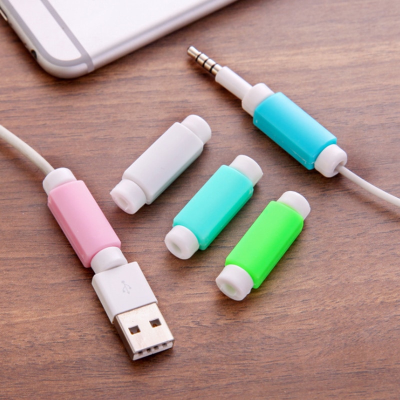 Kabel Protector Datalijn Kleuren Koord Protector Beschermhoes Lange Grootte Kabelhaspel Cover Voor Iphone Usb-oplaadkabel