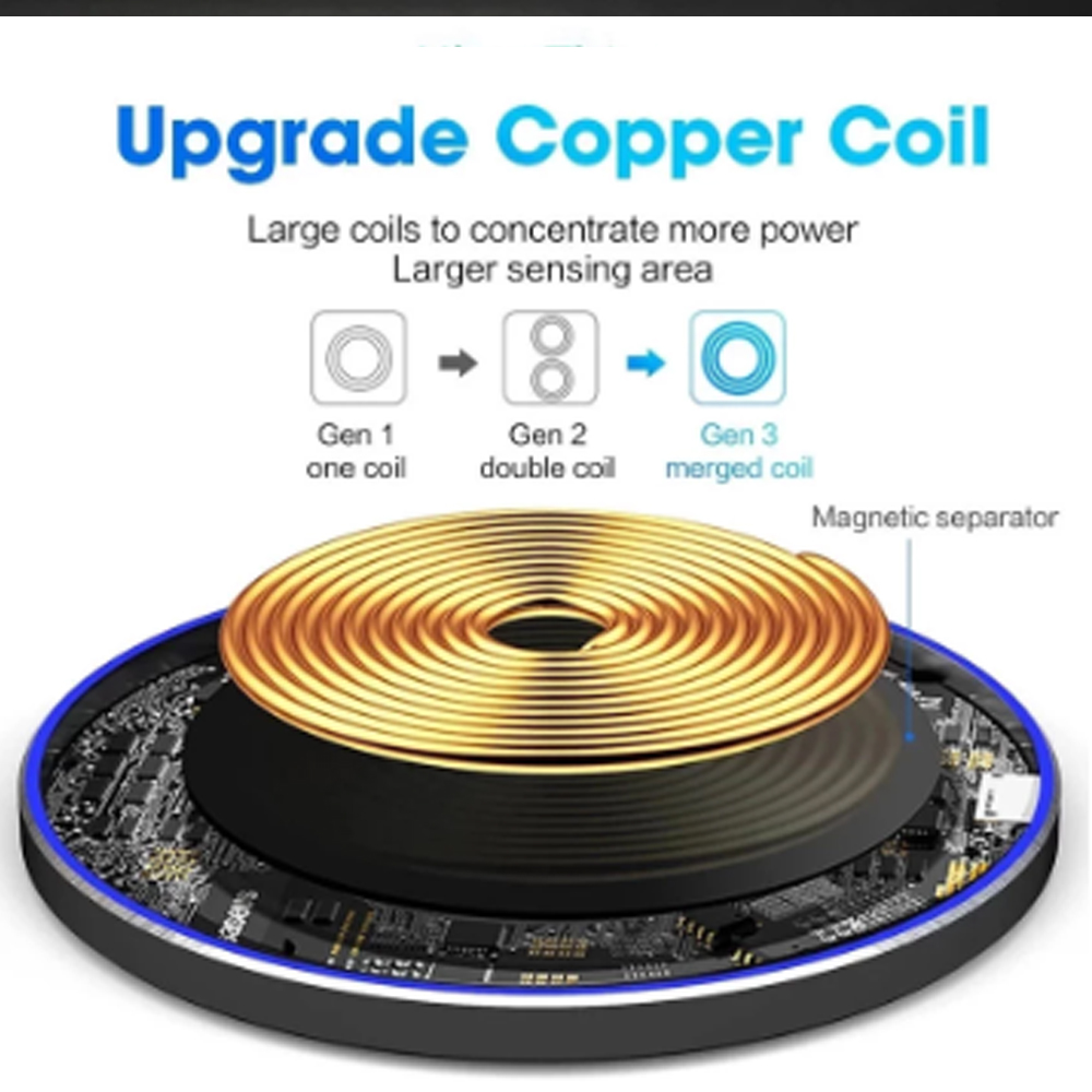 Cargador inalámbrico para Doogee V10, base de carga inalámbrica para teléfono, Dual 5G, S89 Pro, Blackview, BV9700 Pro, 30W