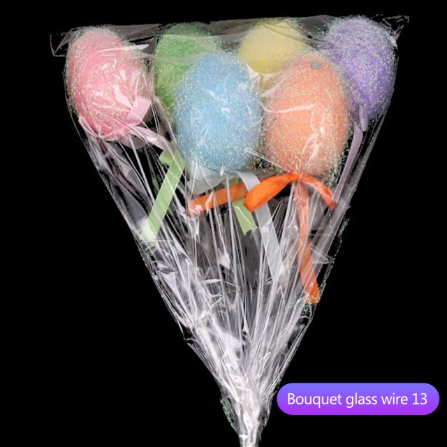 6Pcs Paaseieren Diy Eierschaal Kinderen Handgemaakt Speelgoed Pasen Decoraties: 13