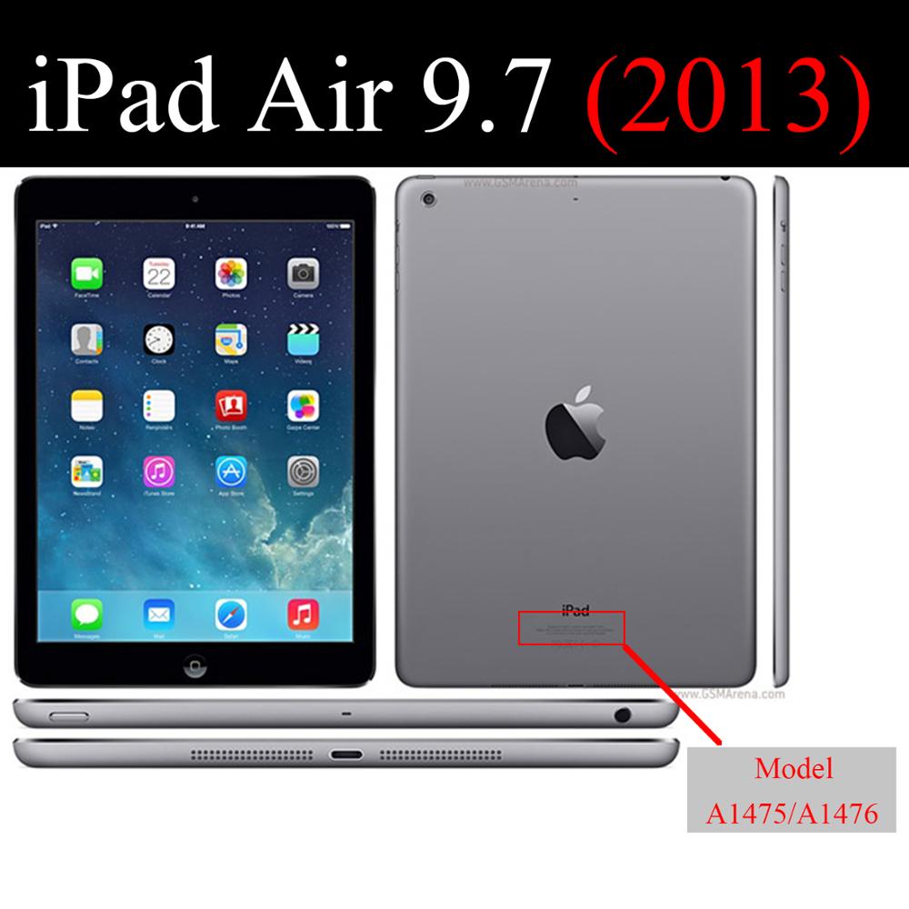 Funda de silicona para tableta Apple ipad Air, carcasa blanda de TPU de 9,7 pulgadas, cubierta de Airbag, protección transparente para Air1 A1474 A1475 A1476