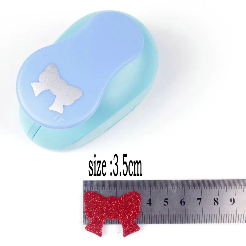 5/8 "-1.5" cravatta mestiere punch perforazione schiuma EVA schiuma carta creatore scrapbooking pugni pugile Bambini foulard dispositivo di goffratura taglierina: 3.5cm