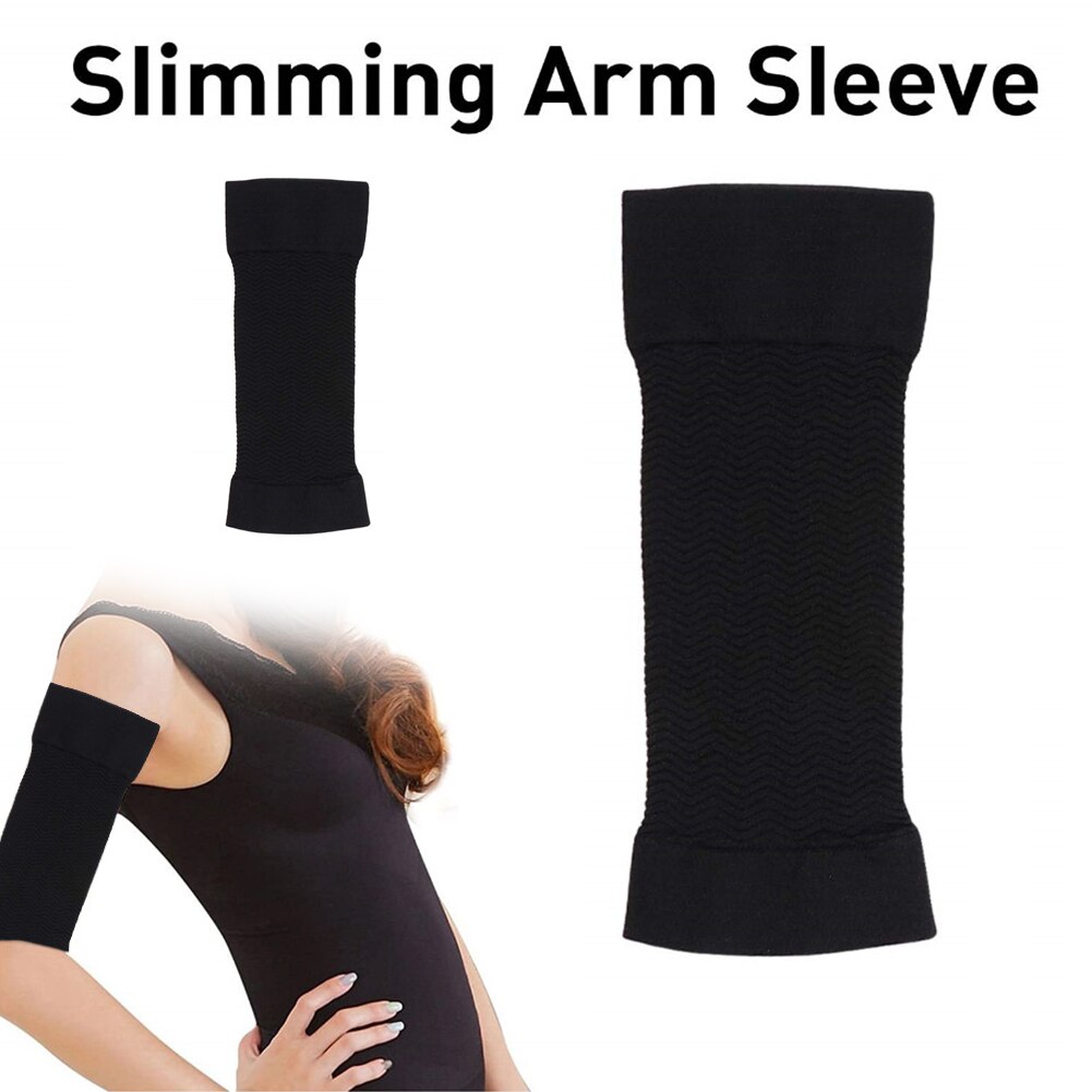 1pair Arm Sleeves Weight Loss Thin Slimming Arm Shaper Wrap Belt Burn Cellulite for Women Thin Arm Sleeve Warmers