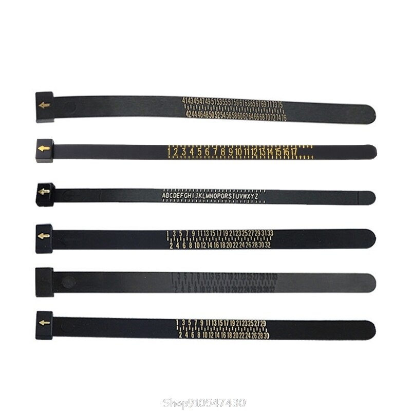 Doigt de mesure anneau Standard cercle US/Hong Kong/japon/Europe/royaume-uni ruban règle bijoux accessoire mesure jauge outil D30 directe