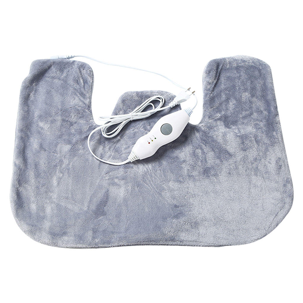 Elektrische Verwarming Pad Nek Schouder Verstelbare Thermostaat Elektrische Sjaal Voor Ouderen Kantoormedewerkers Truck Drivers Home Reizen Auto