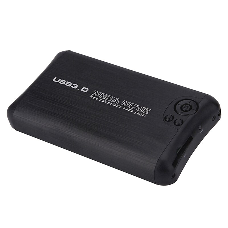 1080P Multimedia Player USB3.0 HDMI AV Output Mini Media Player SATA Support MKV Video Portable U Disk
