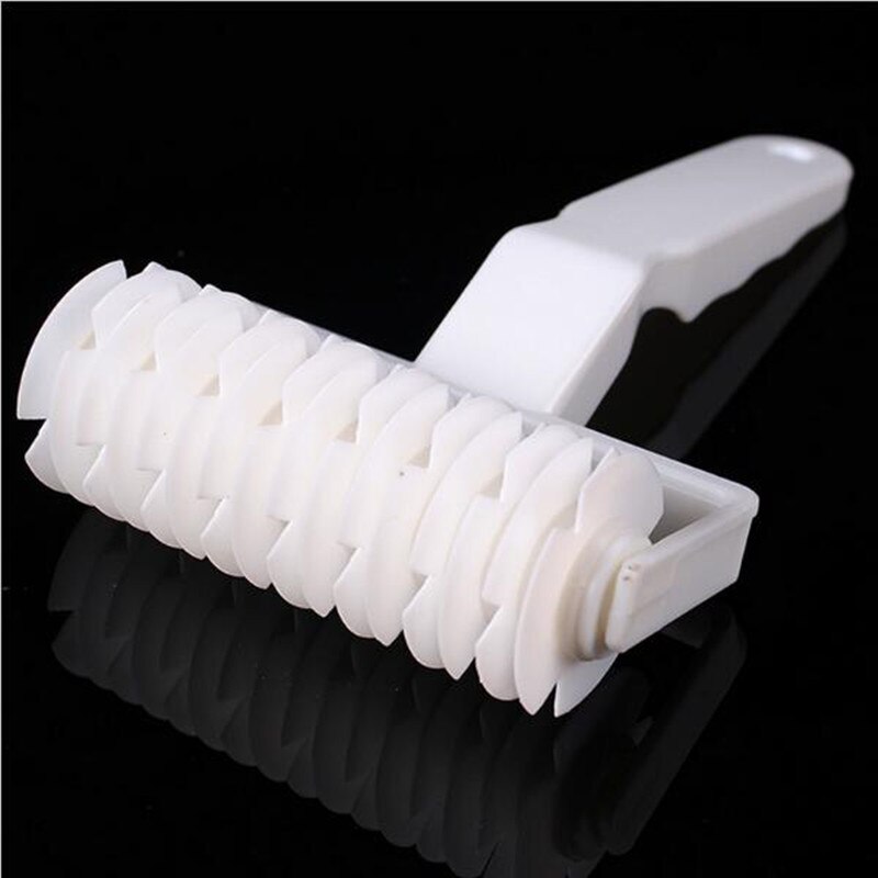 Pie Pizza Cookie Cutter Pastry Plastic Baking Tools Bakeware Embossing Dough Roller Lattice Cutter Craft Small Size