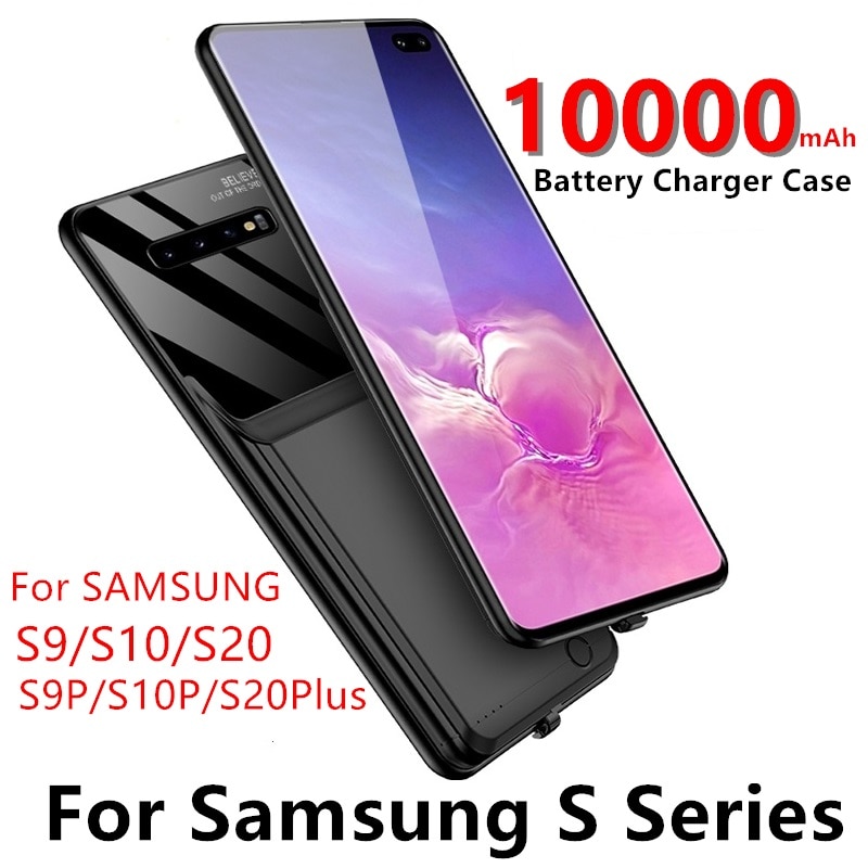 10000 mAh With line Power Bank Ultra-thin battery charger case For Samsung Galaxy S20 S20 + Plus S8 S9 S10 Plus S8 Plus Battery