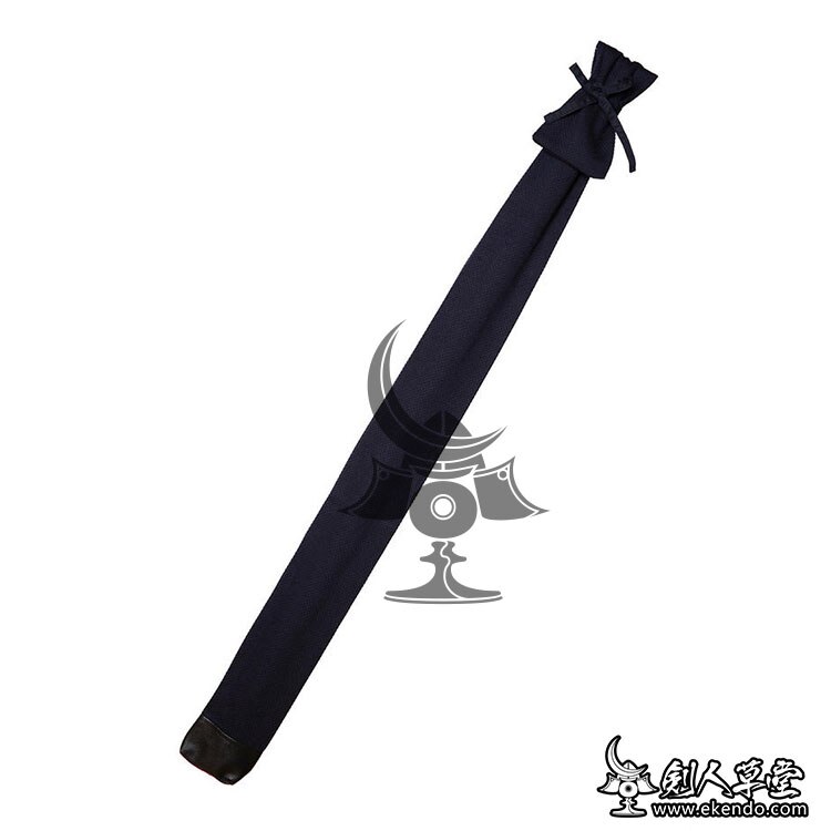 -IKENDO.NET- SG025 - Cotton Keikogi fabric Shinai Bag for two shinais with shoulder strap - cotton kendo case