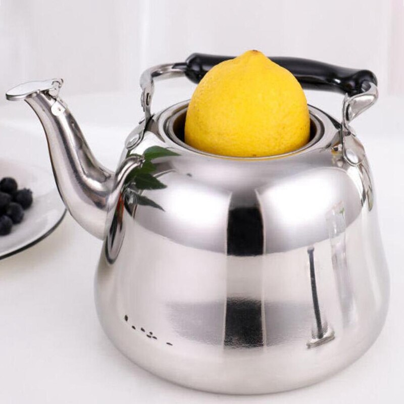 Mingyin-TETERA de acero inoxidable para el hogar, tetera de gran capacidad, clásica, gruesa, Universal
