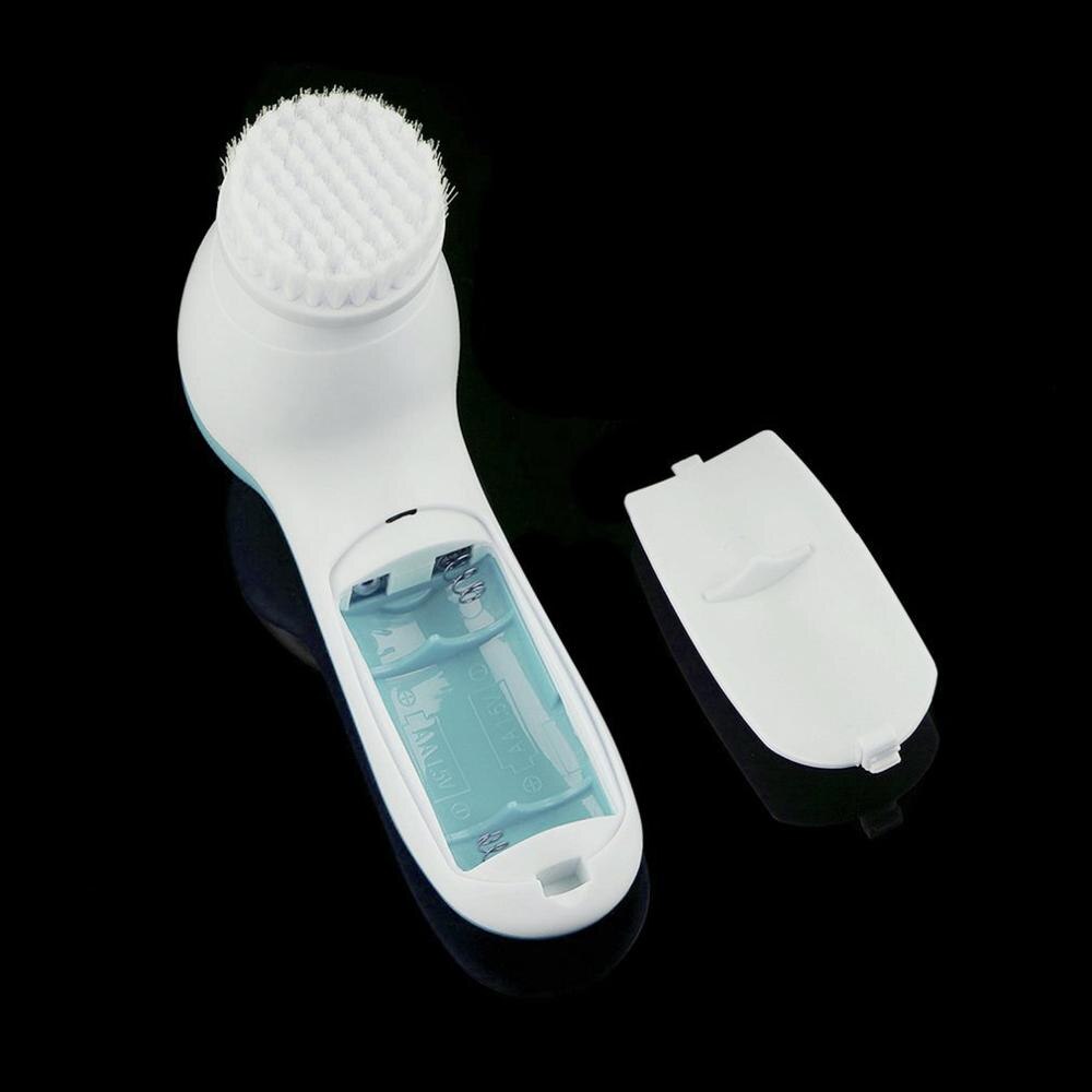 5 en 1 lavage électrique visage Machine nettoyant pour les pores du visage Massage nettoyant pour le corps Mini peau beauté masseur brosse