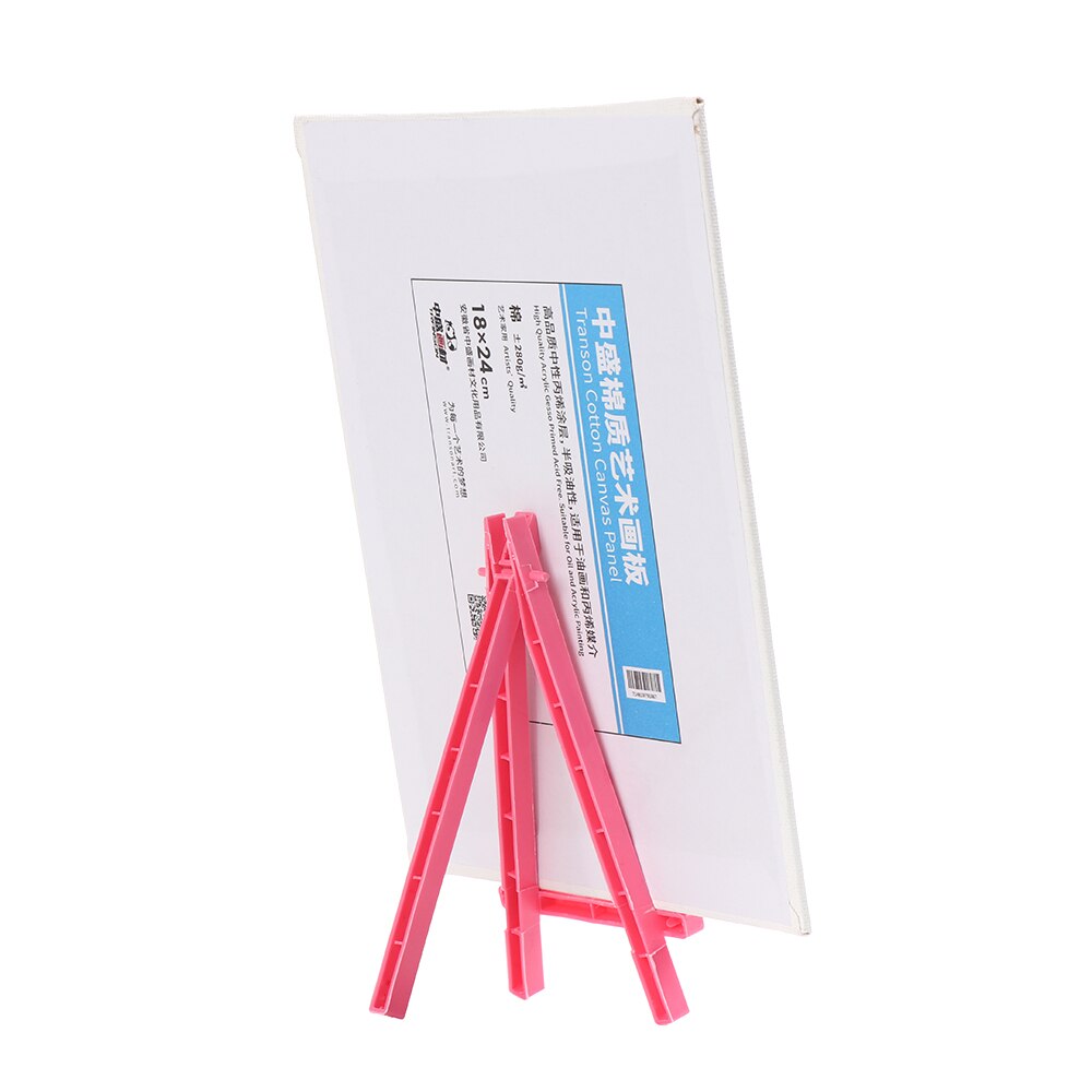 1PC Mini Artist Wooden Easel Artwork Shelf Painting Stand Exhibition Display Holder Home Party Decor Craft Drawing Easel