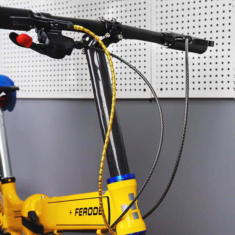 MUQZI cambios para bicicleta Cable de freno protección vivienda MTB bicicleta plegable para carretera Cable de aleación de aluminio de la línea de accesorios