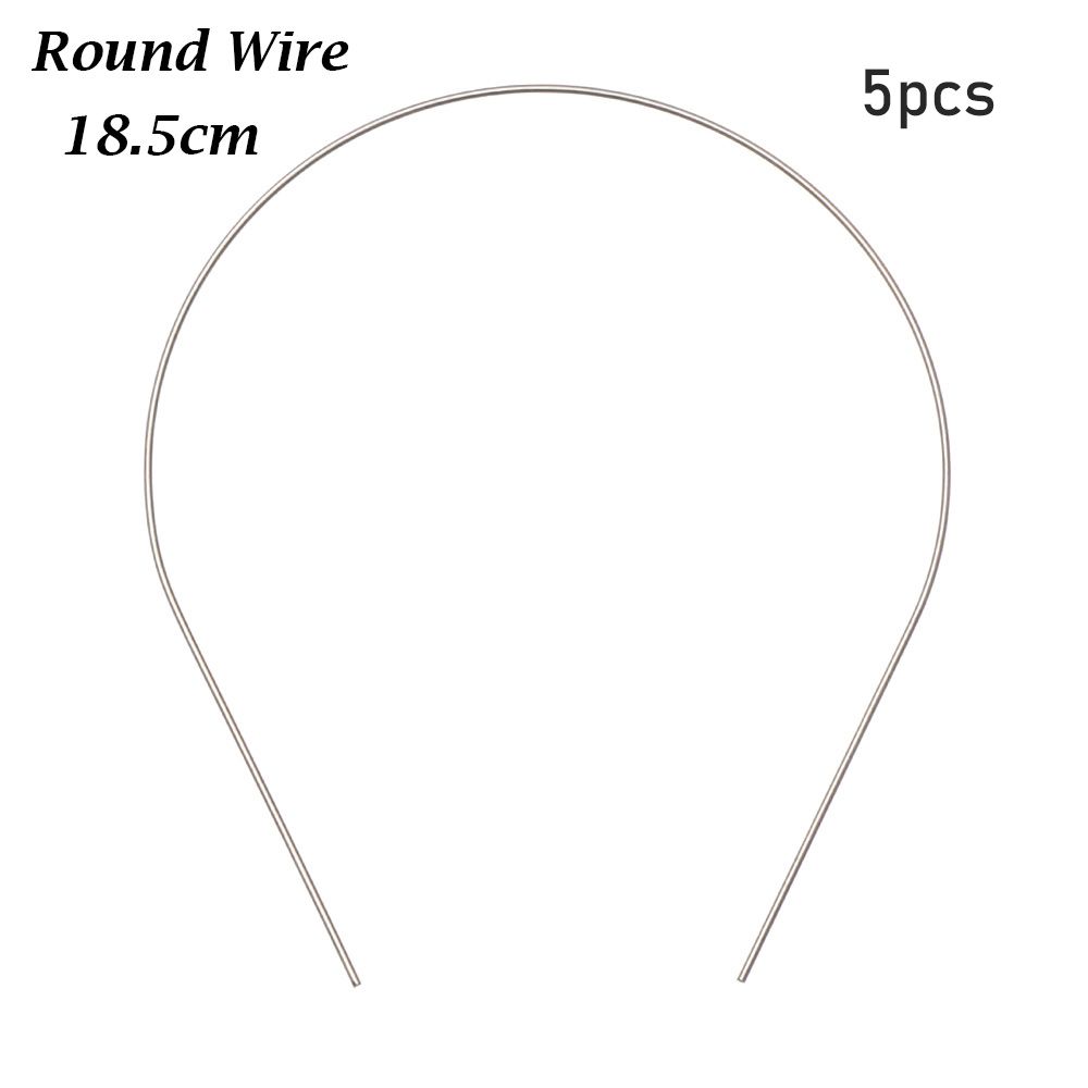 Accesorios de decoración para el cabello de muñecas, piezas de banda para la cabeza, materiales para diademas de muñecas, 1/3, 1/4, 1/6, 5 uds.: Violeta