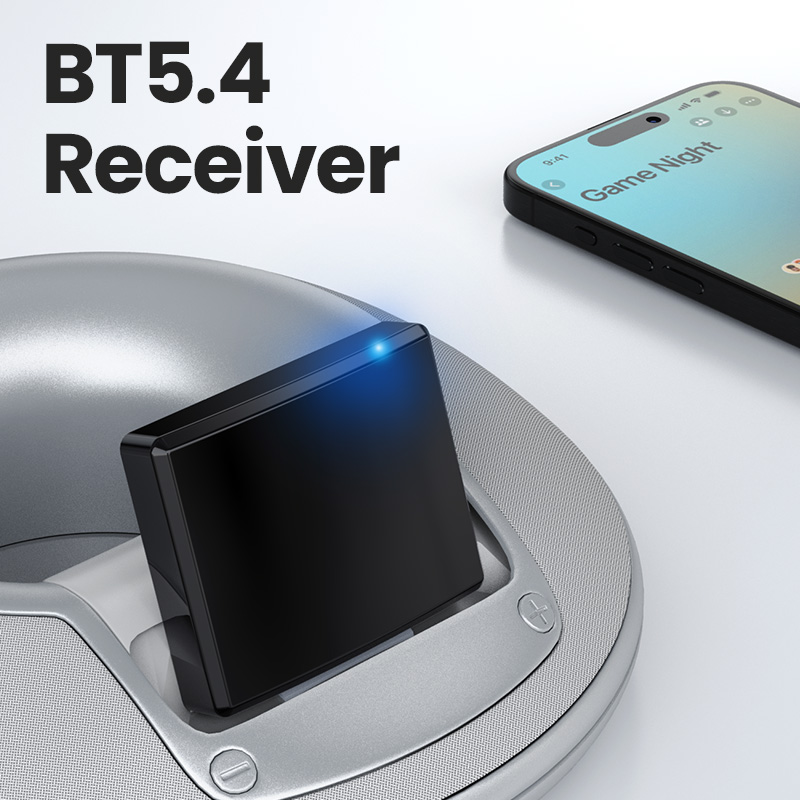 30 Pin Bluetooth 5.4 Audio Receiver A2DP Music Mini Wireless Adapter For iPhone iPod 30Pin Jack Analog Speaker For Car PC