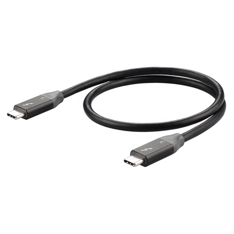 Urvns Thunderbolt 3 Kabel 40Gbps Ondersteunt 100W (20V, 5A) Opladen, 0.3M/0.6M/0.9M/1.2M Usb C Compatibel Met Thunderbolt 3,USB-C