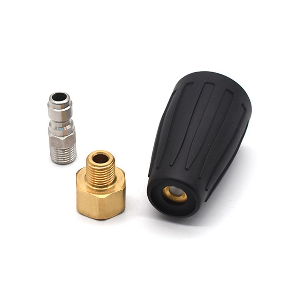 Buse Turbo rotative pour nettoyeur haute pression 3600psi, pointe de pulvérisation 360 rotative, accessoire de lavage