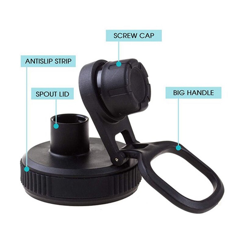 Replacement Lid for Hydro Flask, Wide Mouth Flip Top To-Go Lid for Hydro Flask,for Simple and Most Brands Water Bottles