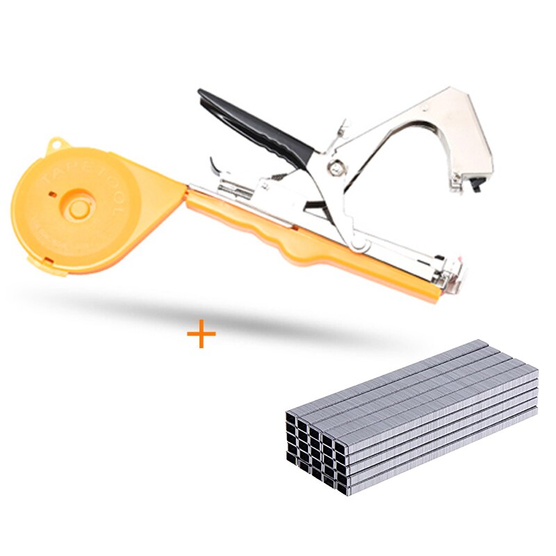 Garden Tool Plant Tying Tapener Hand Tying Binding Machine Vine Branch Machine Tied Twig Gun Strapping Vegetable Grape Stem: 1 tapetool set