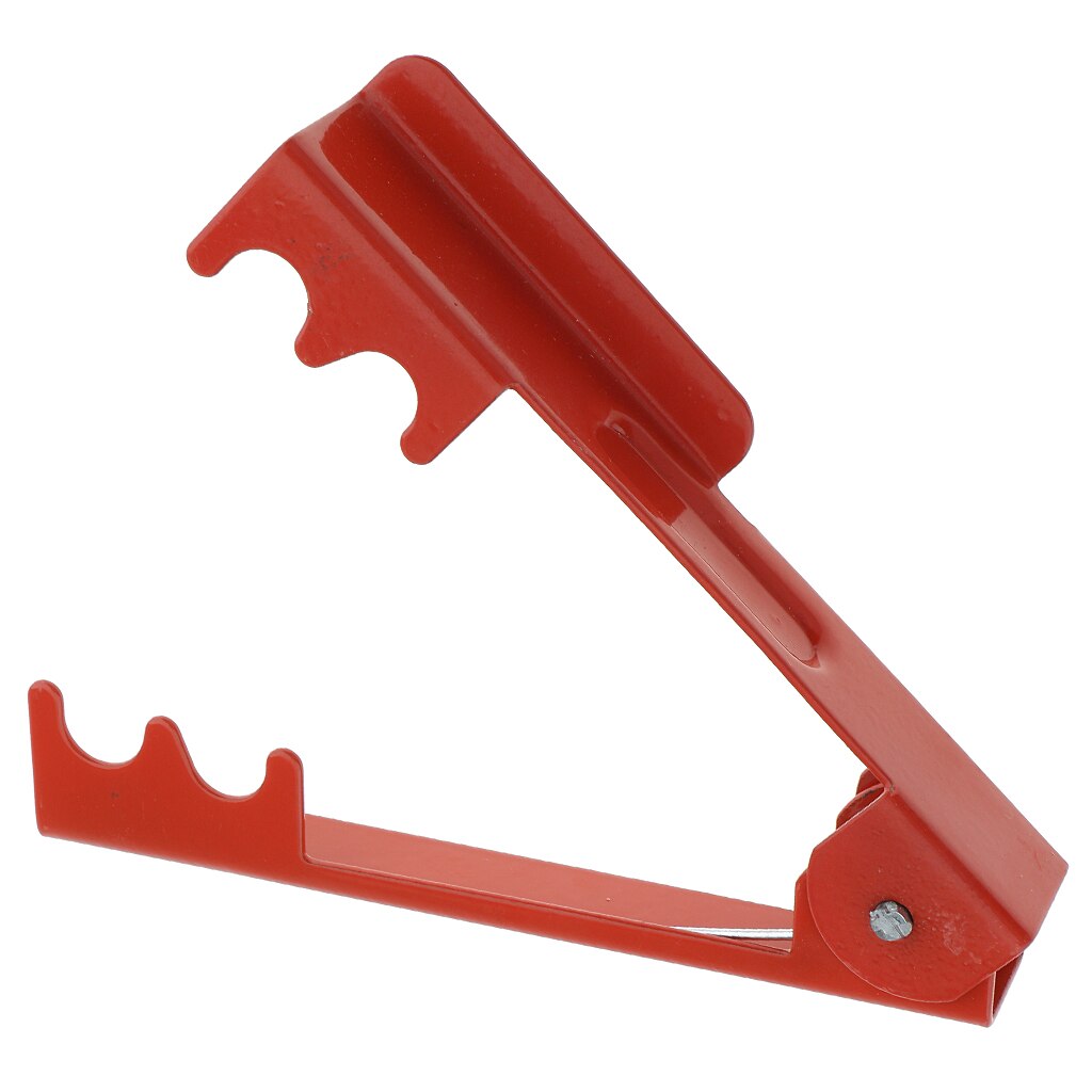 Rode Metalen Roos Doorn Stem Gebladerte Stripper Tool Met Lente Doorn Remover Voor Bloemstuk