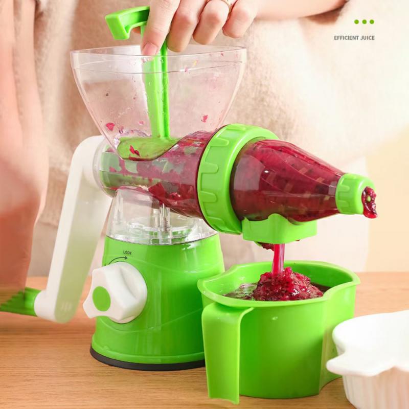 Home Manual Juicer Hand Crank Health Juicer Kitchen Fruit Squeezer With Long Handle Apple Orange Juicer Kitchen Accessories