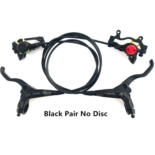AKANTOR MTB bicycle hydraulic disc brake caliper retrofit kit disc brake beyond BR-MT200 added G3/HS1 160mm disc brand original: Pair No Disc