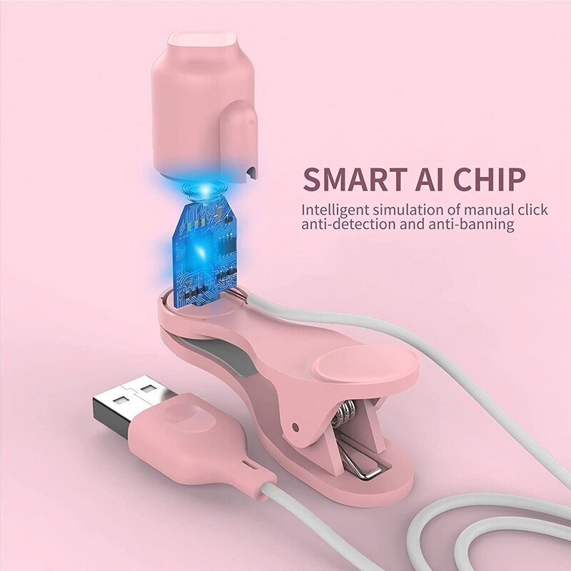 Phone Screen Auto Clicker, USB Device Screen Auto Clicker, Suitable For Games, Live Broadcasts, Video Auto Tapper