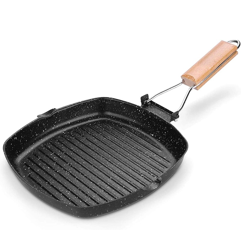 Camp Pan - Outdoor Camp Pot 7,87 inch | Anti-aanbak pan met opvouwbare actie camping kookgerei voor het wandelen buitenshuis buiten en slaapzaal