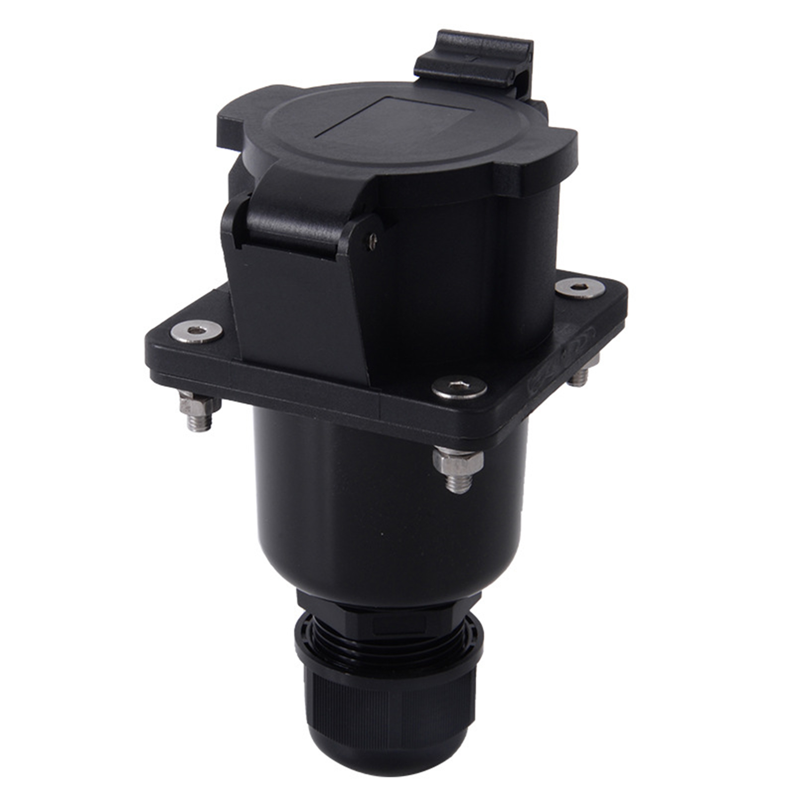 16a/32a/40a adapter us standard sae  j1772 type 1 opladerstik stikforbindelse adapter ladestik til elbil