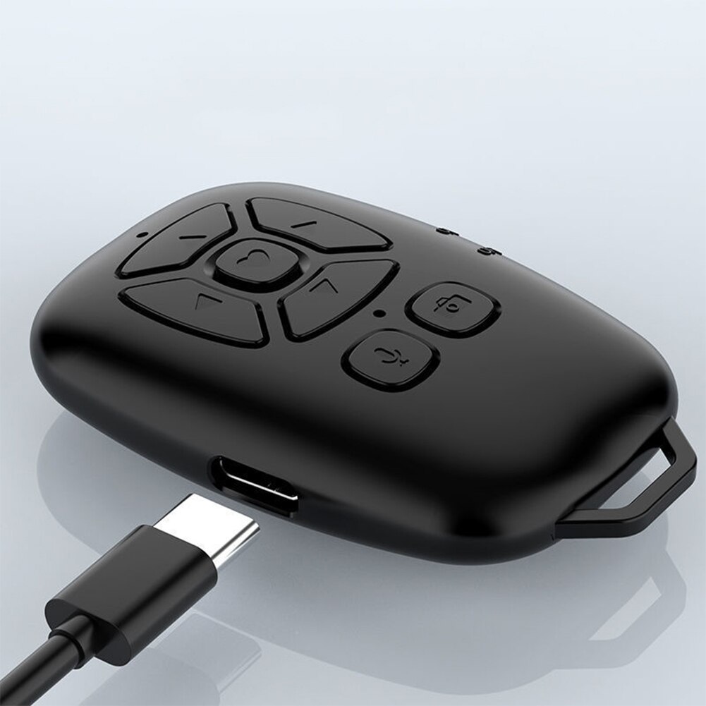 Universele Mobiele Telefoon Selfie Knop D1 Bluetooth-Compatibele Afstandsbediening Camera Sluiter Pagina Draaien Voor E-Book