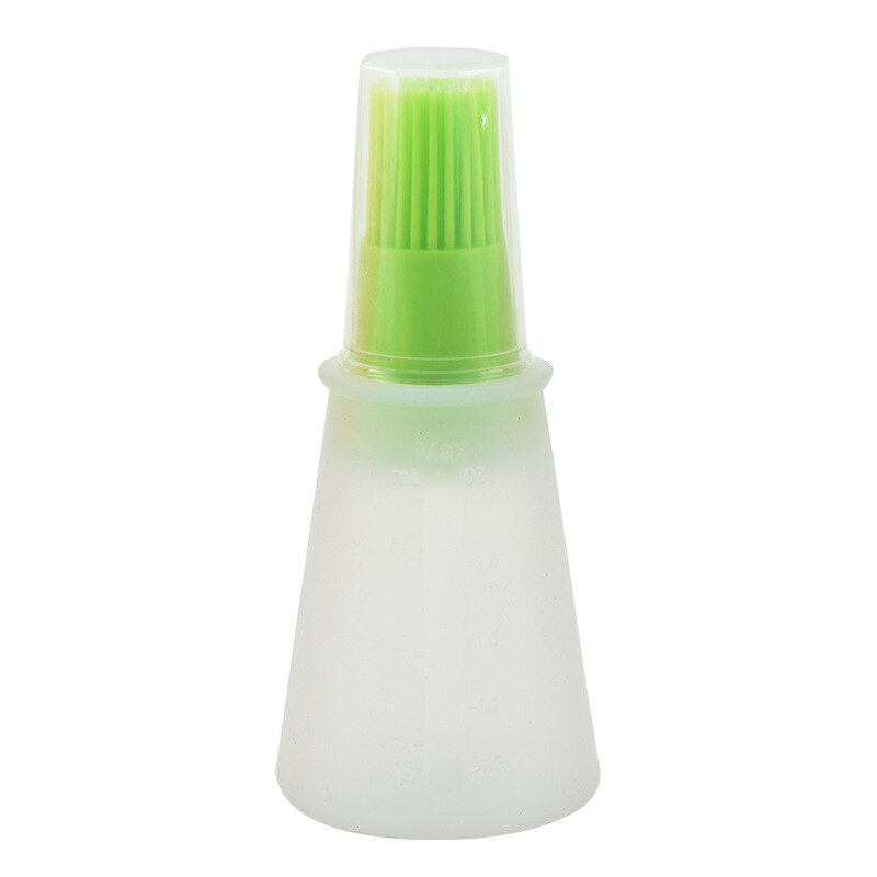 Siliconen Olie Fles Met Borstel Grill Olie Borstels Temperaturen Vloeibare Olie Gebak Barbecue Borstel Keuken Bakken Bbq Tool: Type 1 Green
