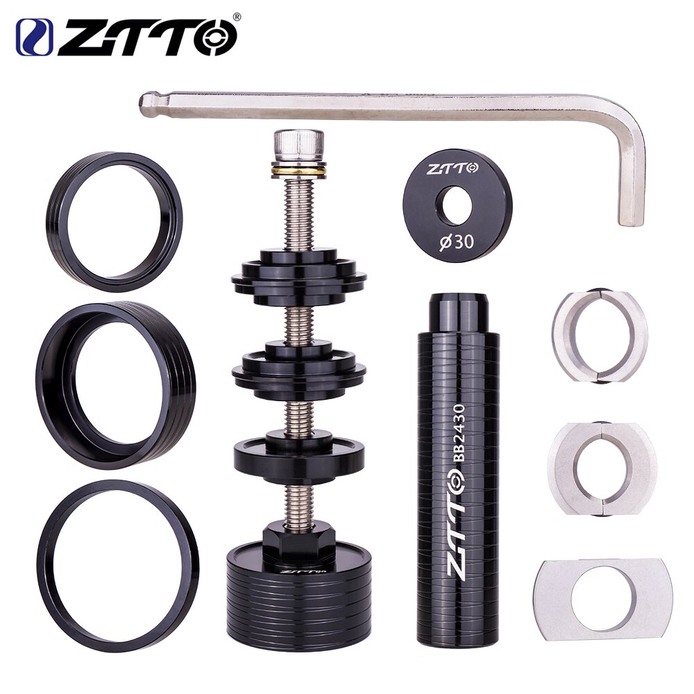 ZTTO MTB Bicycle Bottom Bracket Bearing Remove Install Tool Road Bike BB Press Fit 24mm 30mm BB86 BB30 BB92 PF30 Repair Kits