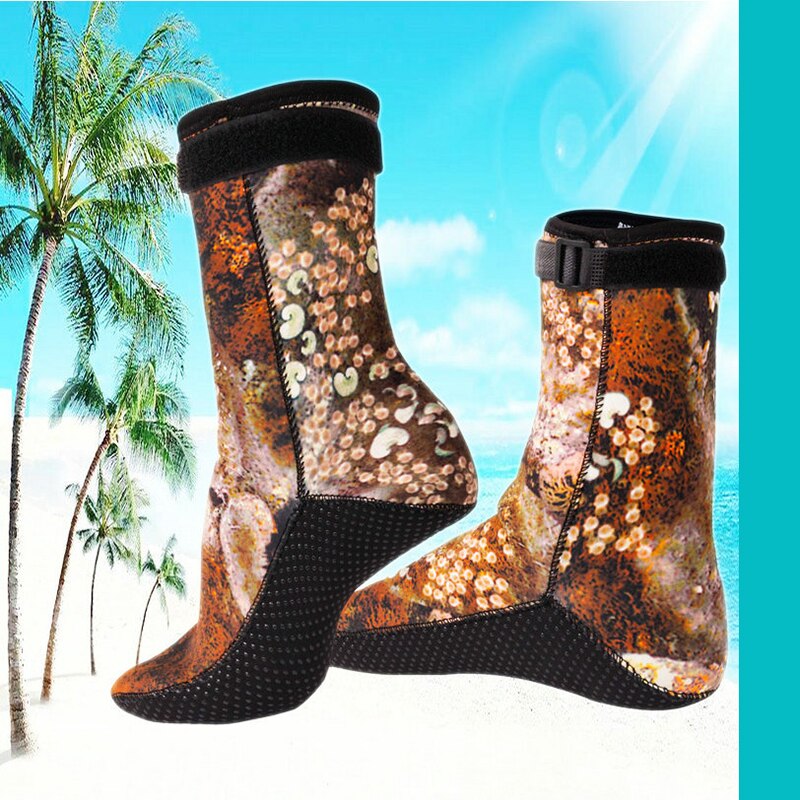 3mm Neoprene Thermal Beach Diving Socks Swimming Boots Water Shoes Men Women Scuba Snorkeling Surfing Diving Socks