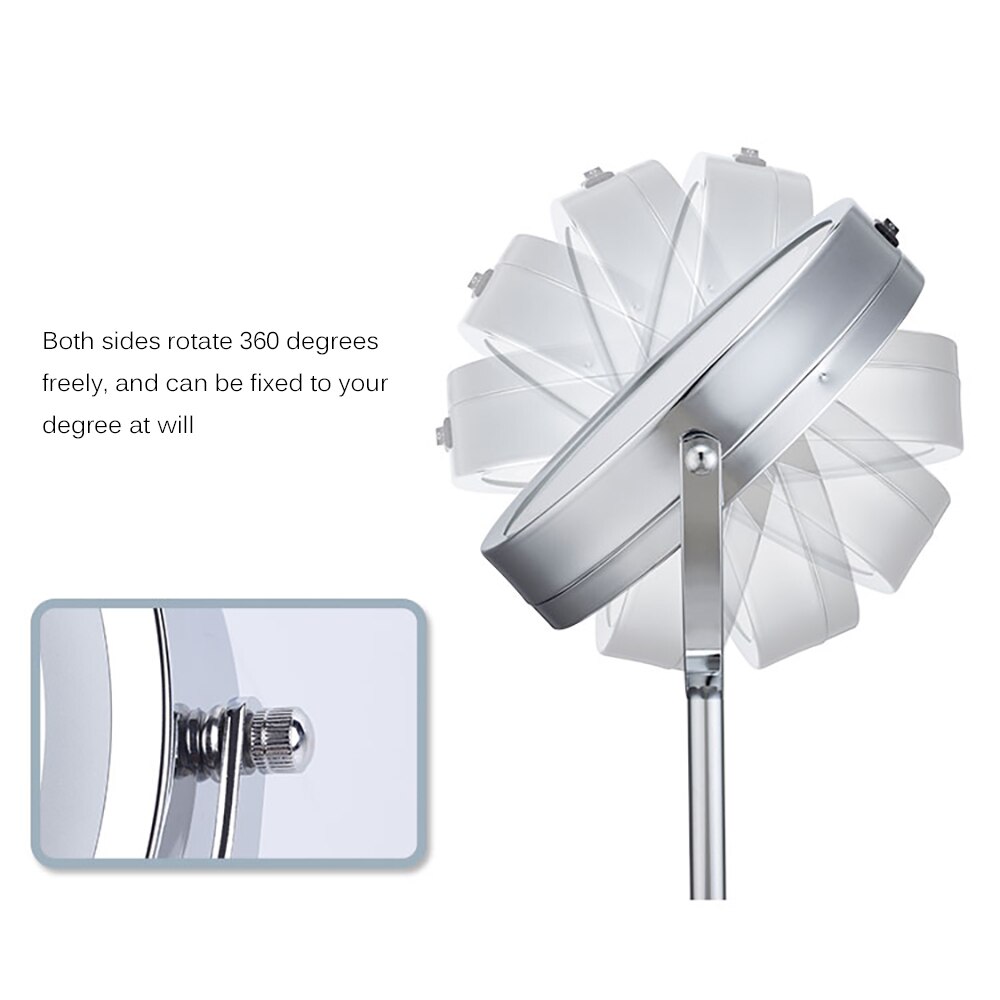 Makeup Vanity Mirror With 10X 5X Lights LED Lighted Portable Hand Cosmetic Magnification Light Up Mirrors VIP