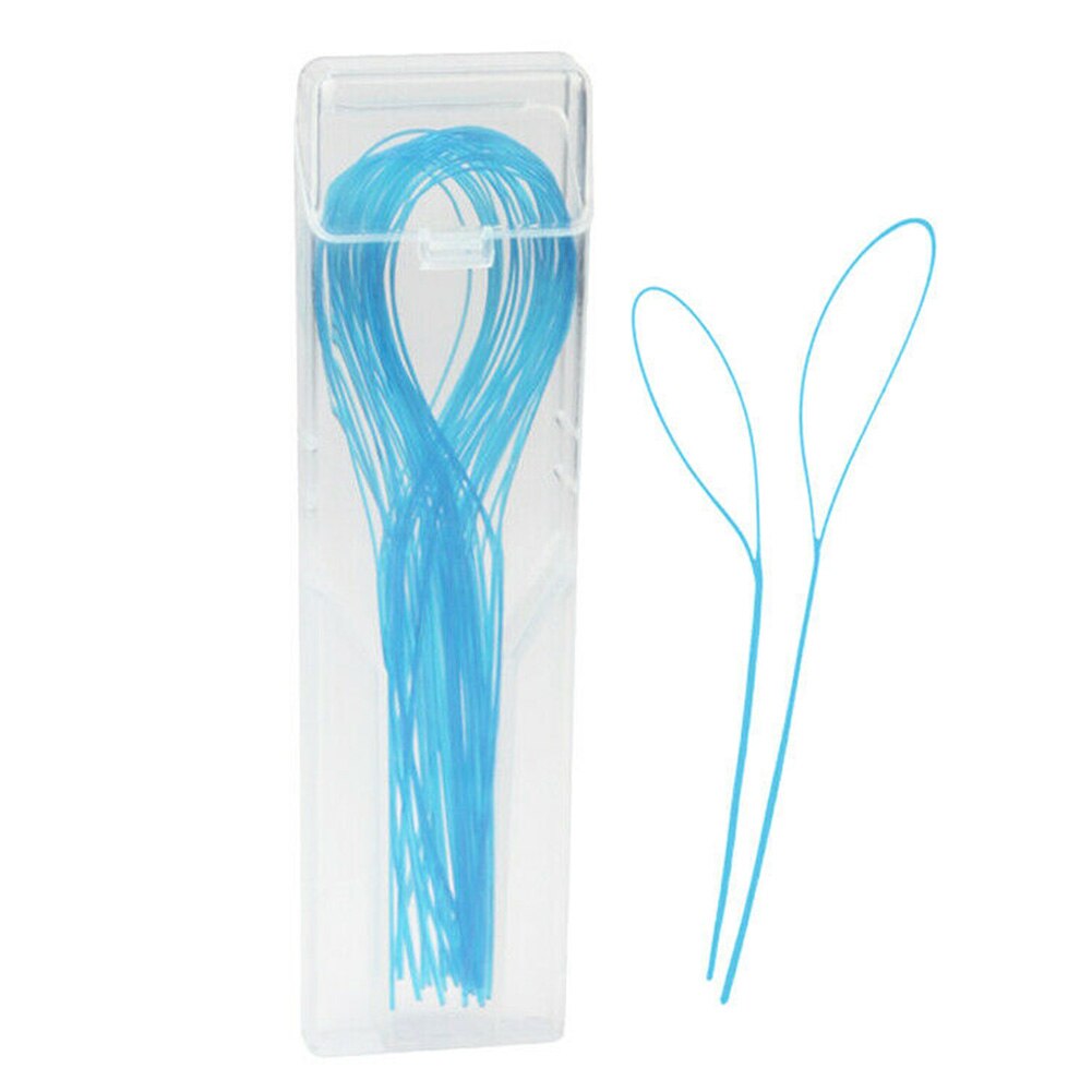 3packs 35pcs For Braces Bridges Hygienic Dental Tool High Strength Floss Threaders Tooth Nylon Orthodontic Fixation