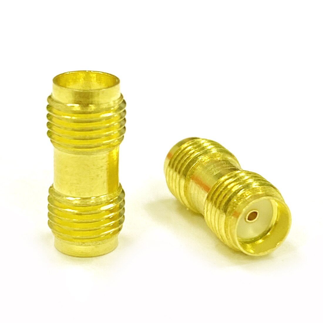 1pc SMA Female to SMA Female Jack RF Coax Adapter Modem Convertor Connector Straight Goldplated