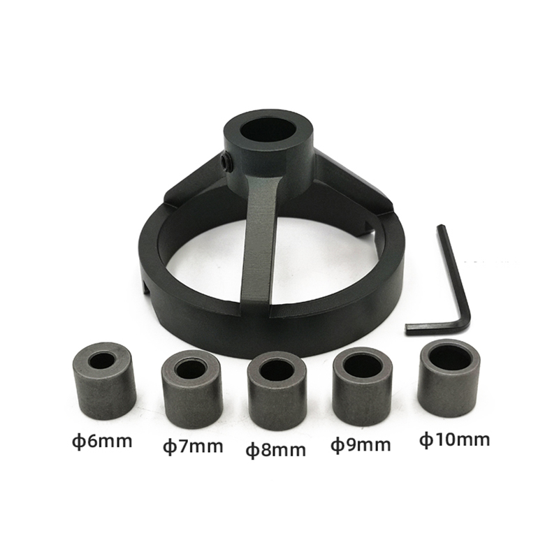 Guide de forage à 90 degrés pour le travail du bois 6/7/8/9/10mm: Jig Kit