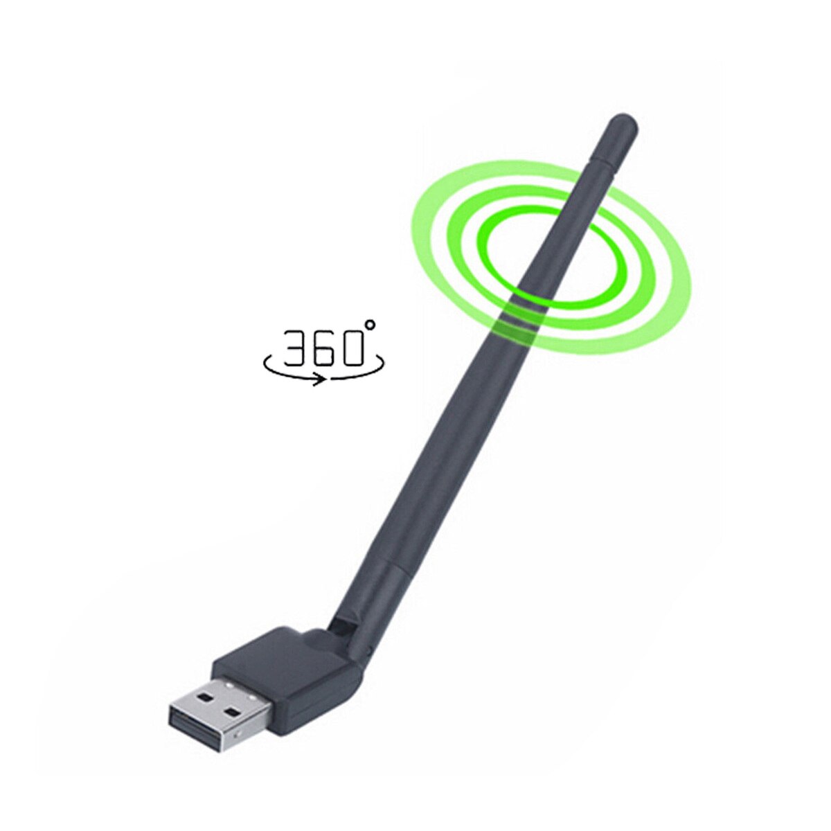 MTK7601 Chipset USB Wi-fi Sem Fio Com 2Dbi Antena Adaptador LAN USB Para 2018 Mais Novo Koqit K1 Recevier Satélite Set Top Box V7S