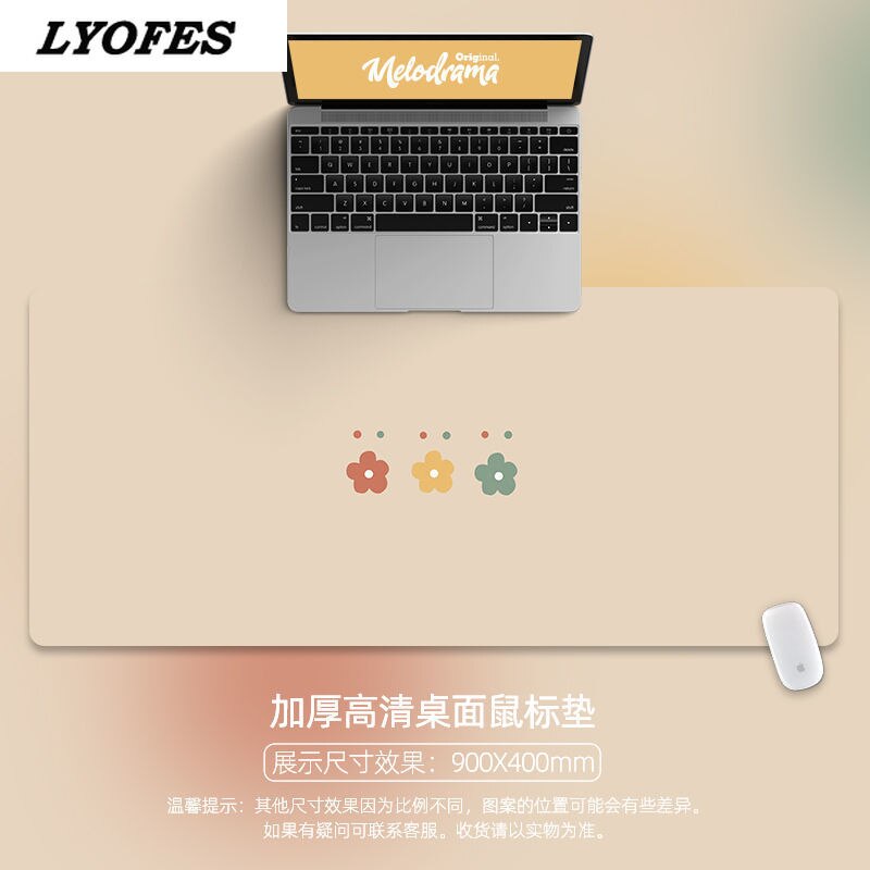Cute Mouse Pad Large Kawaii Desk Pad Gaming Laptop Mouse Mat Desk Mats Writing Desk Mat Deskpad Home Gamer Office Accessories: 300x800x2mm 06