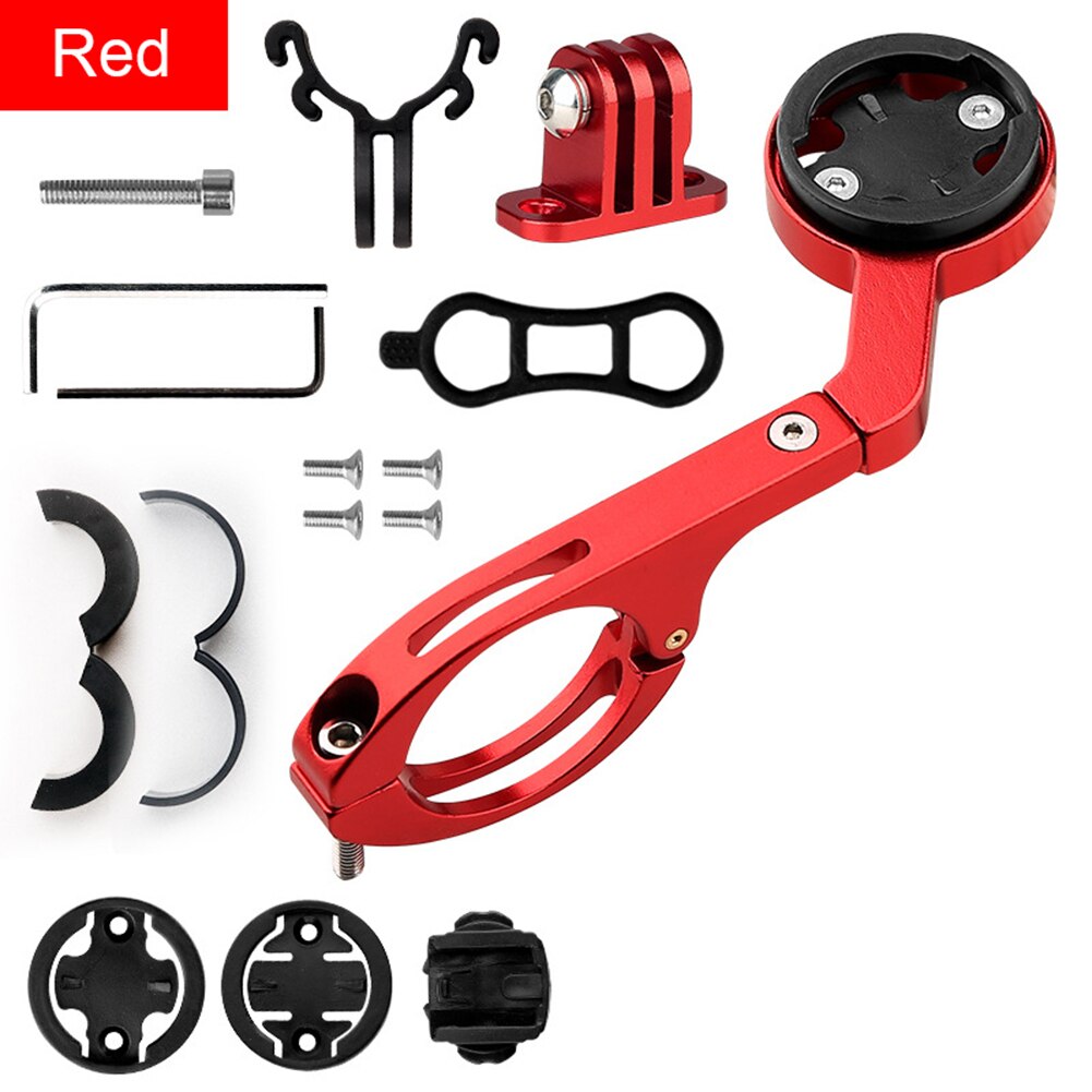 Out-front Bike Mount Bicycle Extended Computer Mount for Garmin bike garmin mount,out front bike mount,bike computer mount: Red