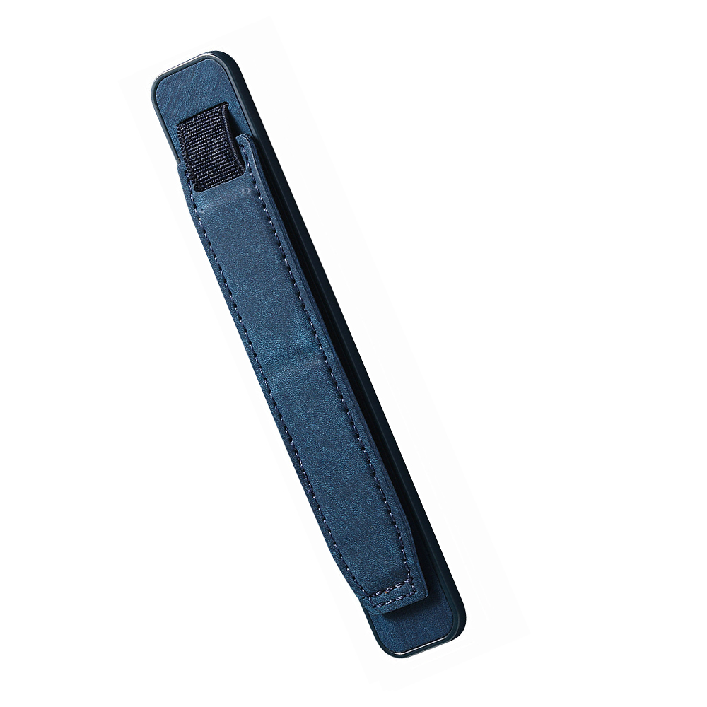 2-in-1 Phone Strap Grip Holder, Silicone Kickstand, Finger Holders for Most Smartphones: Orange