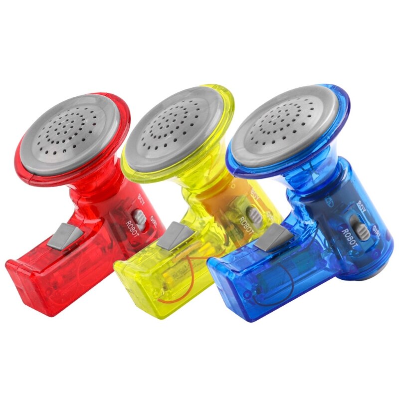 Grappige Multi Voice Changer Versterker 3 Verschillende Stemmen Fun Speelgoed Speaker Kids