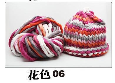 250g Super Bulky Arm Knitting Wool Roving Knitted Blanket Chunky Wool Yarn Super Thick Yarn For Knitting/Crochet/Carpet/Hats: Q