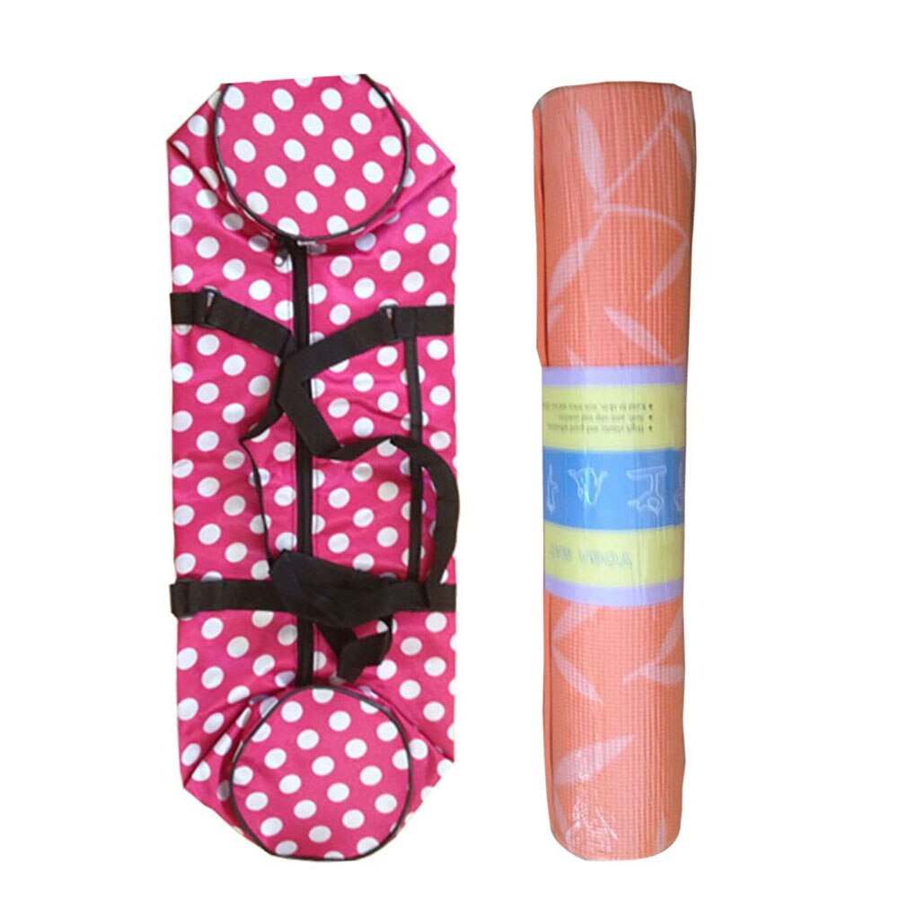 Stijlvolle Dot Draagbare Gym Fitness Yoga Mat Waterdichte Carry Pouch Schoudertas Macuto Viaje Mujer Сумка Женская