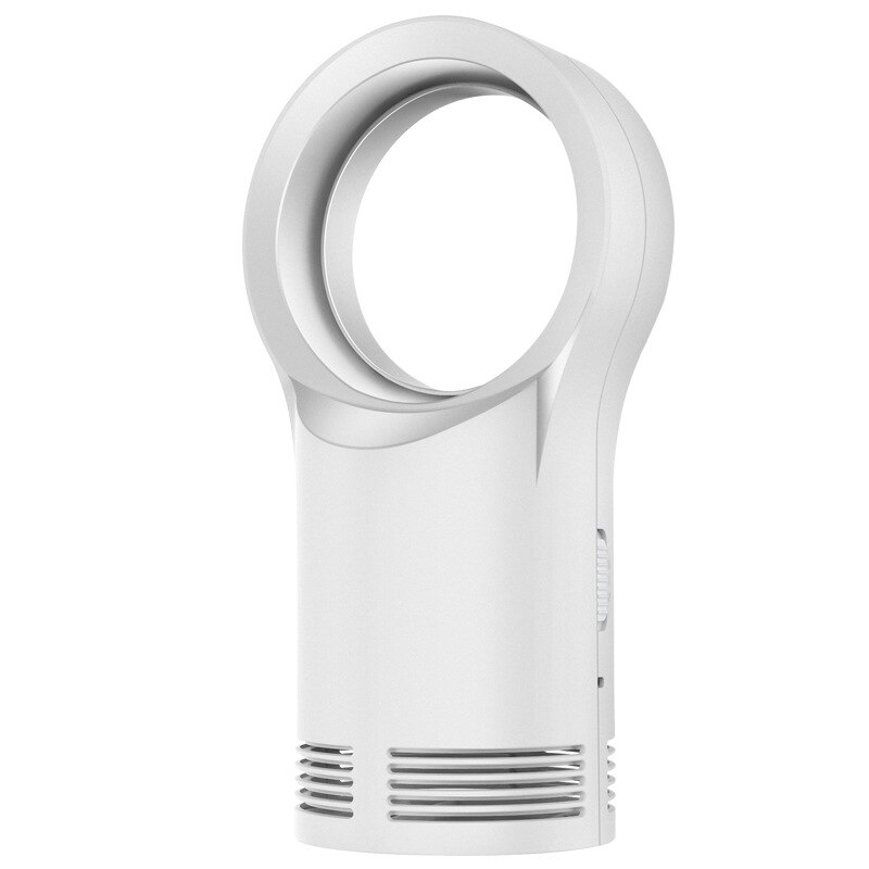 Portable Small Household Leafless Heater Winter Desktop Fast Heating Energy Saving Electric Air Heater For Home Office: White / EU