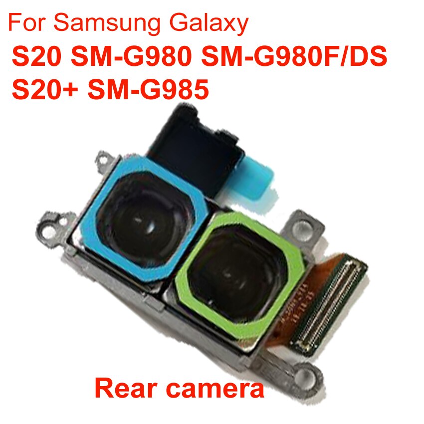 Originele Voor Samsung Galaxy S20 SM-G980 SM-G980F/Ds Rear Back Camera Module Flex Kabel Voor Samsung Galaxy S20 + SM-G985 Spare