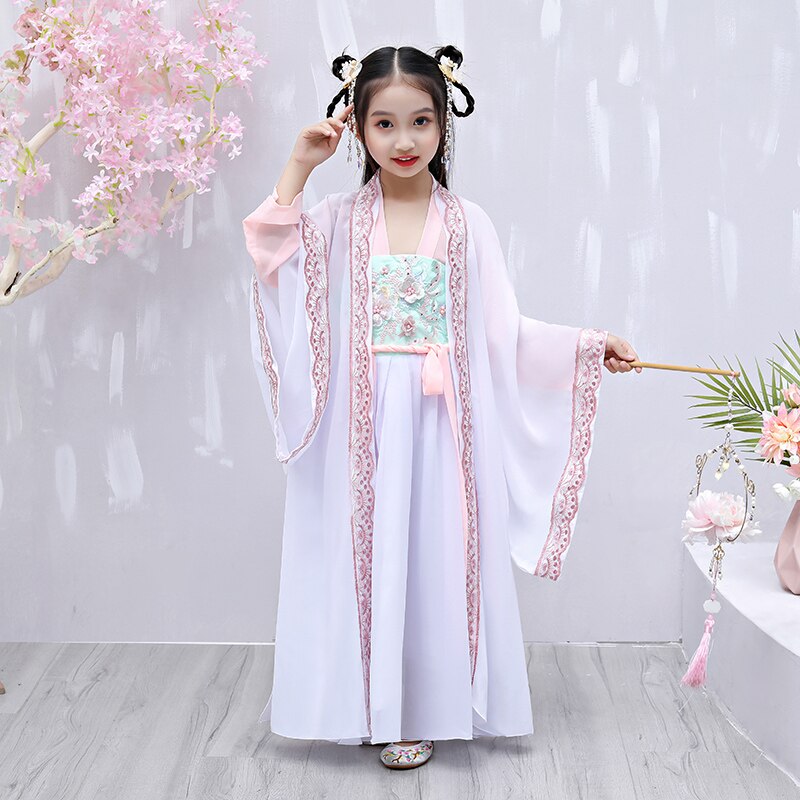 NFYM Retro elegante Hanfu-jurk voor dames, A-lijn, traditionele Chinese comfortabele swing midi-cheongsam jurk, Paars, Eén Maat