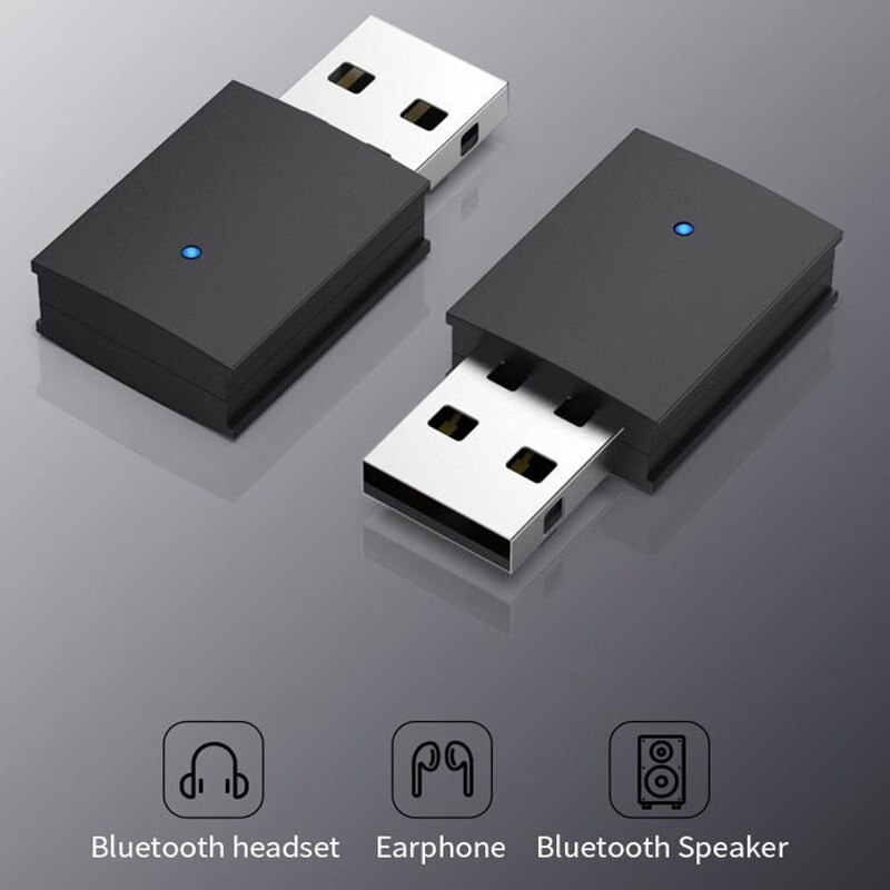 USB PC Bluetooth 5.0 Audio Bluetooth Adapter Bluetooth Module Bluetooth Audio Receiver for Desktop PC Laptop Bluebooth Speak