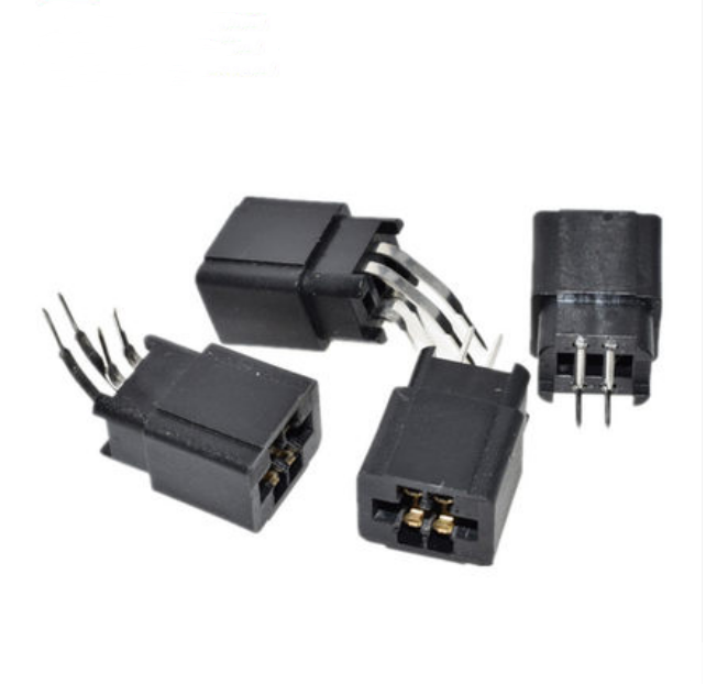 Conector de tarjeta de borde de paso de 2,54mm, ranura de Bus, enchufe de dedo dorado, placa PCB, Pin curvo recto